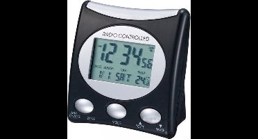 Radio gestuurde wekker - Technoline WT 221 Zwart