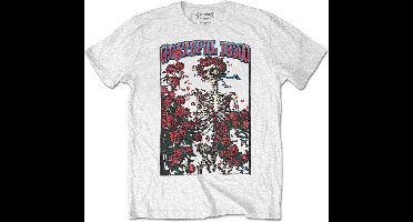 Grateful Dead - Bertha & Logo Heren Tshirt - XL - Wit