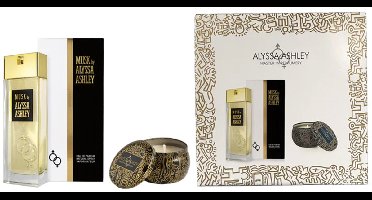 Alyssa Ashley Musk Eau de Parfum 50 ml + geurkaars - Geschenkset