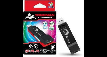 Brook Wingman NS Lite Multi-Console Controllers naar Switch/PC Converter