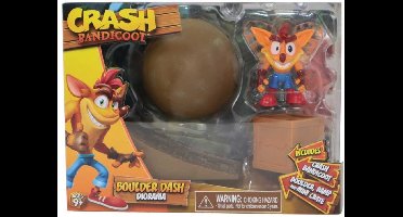 Bandai Crash Bandicoot speelset Boulder Dash diorama decoratie.