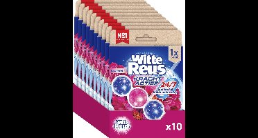 Witte Reus Kracht Actief Bloesem Toiletblok 50g - WC blokjes - Voordeelverpakking - 10 stuks