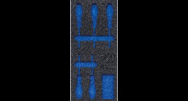 BGS Werkstattwageneinlage 1/3 leeg voor Art. 4076 - 4076-1