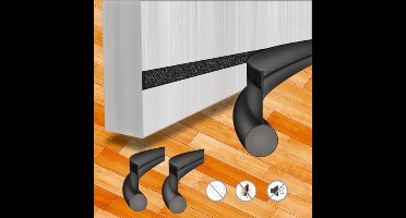 PromoHome Deurtochtstrip Set - Eenvoudige Montage & Energiebesparing
