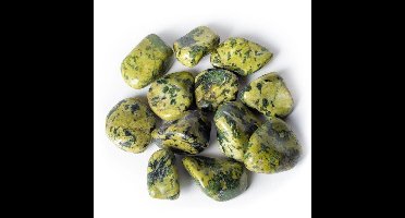 Nefriet Jade trommelstenen - ±3x4cm - 500 gram