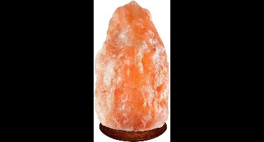 Himalayan Treasures Zoutlamp 2 tot 3kg- Himalaya Zoutsteen Lamp Inclusief Lampje - Himalayazout Tafellamp - Sfeerlamp met Snoer - Nachtlamp - Nachtlampje