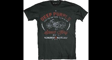 Deep Purple - Speed King Heren T-shirt - M - Zwart