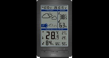 Technoline Weerstation WS 9485 Radiogestuurd Met thermometer en hygrometer 94 x 154 x 46mm