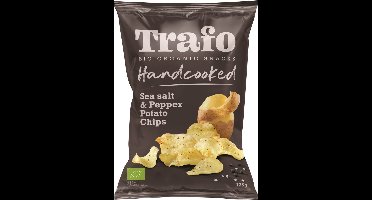 Trafo Handcooked Seasalt & Pepper Chips 125GR