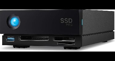 LaCie 2BIG DOCK disk array 32 TB Desktop Zwart