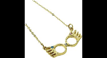 The Carat Shop - Harry Potter Goudkleurige Luna Lovegood Ketting
