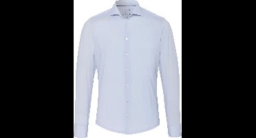 Pure The Functional Shirt Lichtblauw Uni - Maat 42 - Heren - Overhemden Formeel
