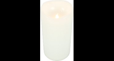 Stompkaars Ø10CM LED ro Metz M wit-L10B10H20CM met timer