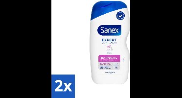Sanex Douchegel Expert Skin Health Pro Hydrate 400 ml - Voordeelverpakking - 2 stuks
