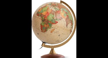 Tecnodidattica - Colombo EU LED - Hout - Wereldbol - Ø30cm