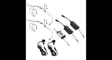 SubZero VOXLINK-Compact, Dubbel Lav/Headset Draadloos Microfoonsysteem