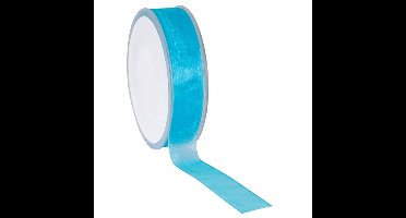 Turquoise Organza lint – 38 mm × 50 m – Organza