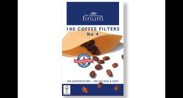 Finum Koffiefilters Nr 4 - Set-100
