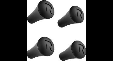 RAM Mount X-Grip Dopjes Rubber Zwart Set van 4 - RAP-UN-CAP-4U
