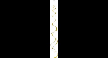 Haza Original Swirlslingers Goud 60 Cm 8-stuks
