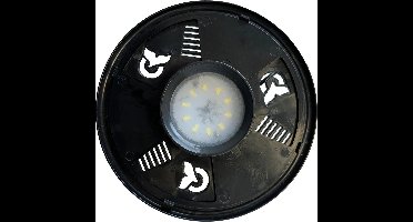 BIOART LED Zwart 7W-15CM