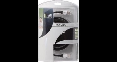 HQ - USB 3.0 Kabel - Zwart - 2.5 meter