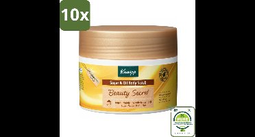 10 x Kneipp - Body scrub - Sugar & Oil - Beauty Secret - 200 ml - Grootverpakking - Lichaams Scrub - Kneipp - Exfoliërende Scrub - Huidverzorging - Argan Olie