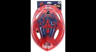 Marvel Spider-Man Fietshelm - Kinderhelm - Geschikt voor Fietsen, Skaten & Steppen - Verstelbaar - Maat 52-56 cm - Rood/Blauw