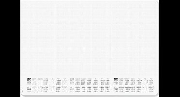 Sigel H7301 Bureau onderlegger 3-jaarskalender 2027, 2028, 2029 Dotted (punten) Afgeronde hoeken (b x h) 59.5 cm x 41 c