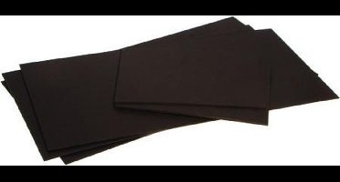 Achterkarton Zwart 15,2x20,3cm Bainbridge 100 Super (25 stuks)