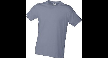 Daiber Heren Slim Fit T-Shirt (Heide Grijs)