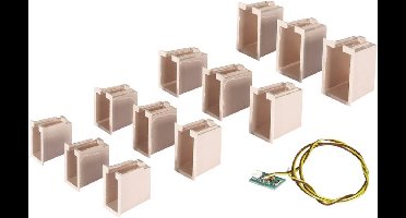 Viessmann Modelltechnik 6005 Interieurverlichting gebouw Wit 1 set(s)