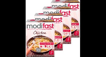 Modifast Intensive | Chicken Noodles Soup | 4 Stuks | 4 x 220 g