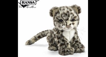 Hansa Sneeuwpanter Knuffel