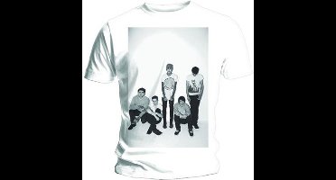 Bring Me The Horizon - Group Shot Heren T-shirt - S - Wit