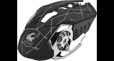 Draadloze gamingmuis, X8 - Achtergrondverlichting