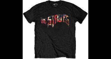 The Struts - Union Jack Logo Heren T-shirt - S - Zwart