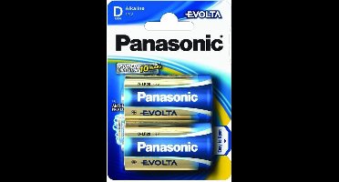 Panasonic Evolta D Wegwerpbatterij Alkaline