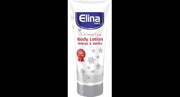 NEW! Elina Med Body Lotion Winterverzorging Orange & Vanille 200ml (4 stuks) - winter - verzorging - care - cadeaupakket - giftset - gift - cadeau - pakket - feest - verjaardag - birthday - present