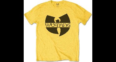 WuTang Clan - Logo Kinder T-shirt - Kids tm 12 jaar - Geel