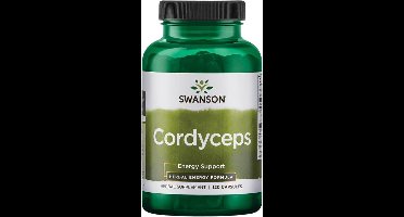 Supplementen - Cordyceps 600mg - 120 Capsules - Swanson -