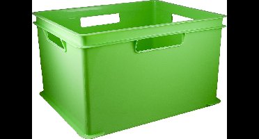 Cosy&Trendy Hobbybox Stapelbaar - 43,5 cm x 35,5 cm - Appelgroen