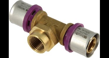 Bonfix Alu-pers T-stuk 26 x 1/2″ bi.dr. x 26 mm
