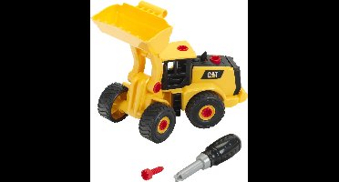 Klein Toys - Caterpillar wiellader - demonteerbaar - incl. schroevendraaier