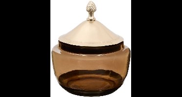 Ronde decoratieve doos Lalie 15x15 cm