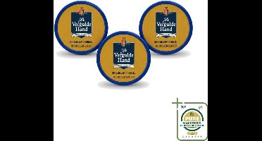 3 x De Vergulde Hand - Orgineel - Scheerzeeptablet - 75 gr - Wasstrips - Scheerzeeptablet - Scheerzeep - Scheren - Schuim - Baardharen