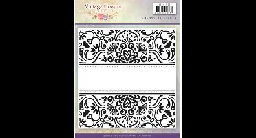 Embossingfolder - Jeanine's Art - Vintage Bloemen