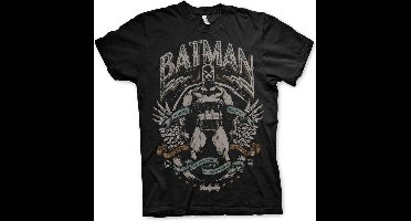 Batman Crusader Heren T-shirt - zwart - XXL