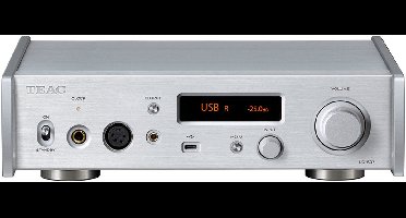 Teac UD-507, USB DAC, pre-amplifier, headp. amp, zilver