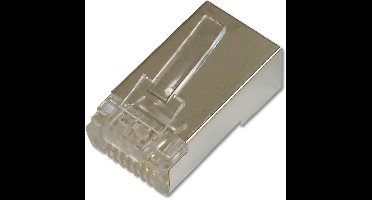 Digitus DN-219603 Digitus CAT 6 modulaire stekker voor ronde kabel, afgeschermd, 100 stuks DN-219603 RJ45, stekker Aant